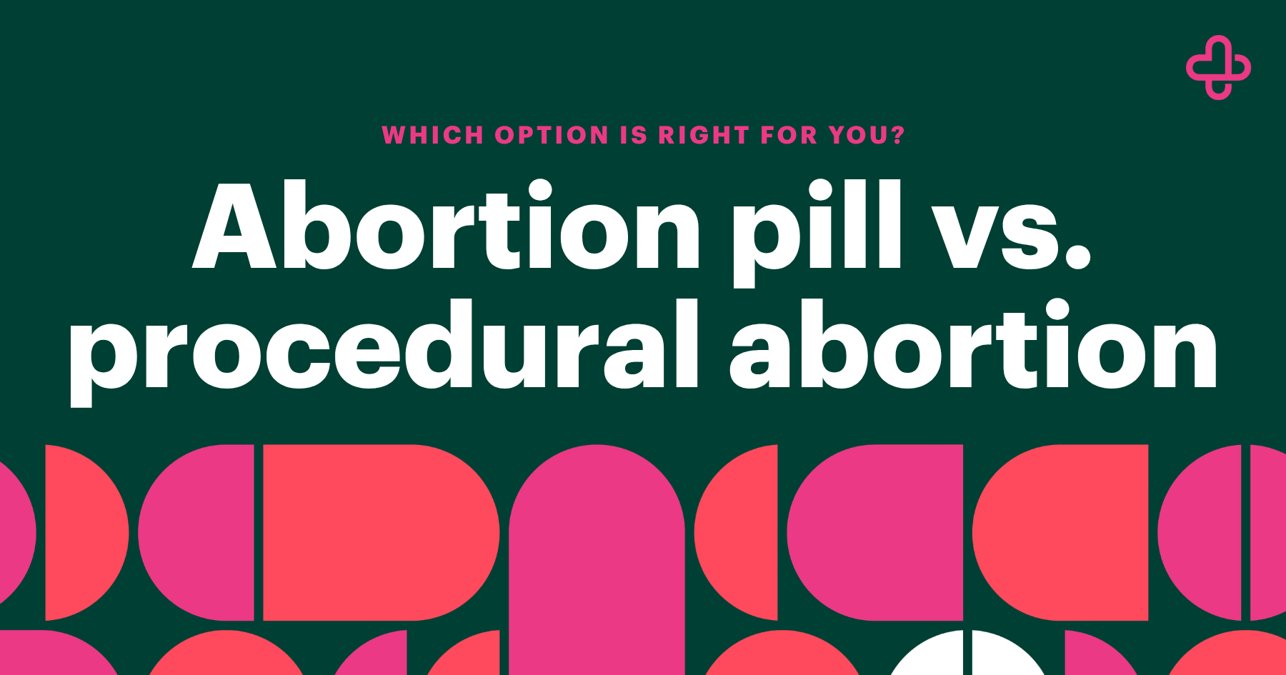 Abortion Pill vs. Procedural Abortion: Which Option Is Right for You Header Abortion Pill vs. Procedural Abortion: Which Option Is Right for You Header