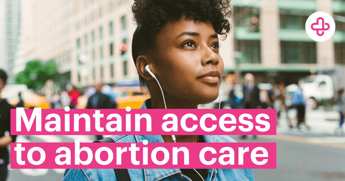 Maintain access to abortion care Giving Tues 2025 blog